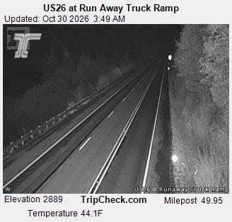 US26 at Run Away Truck Ramp